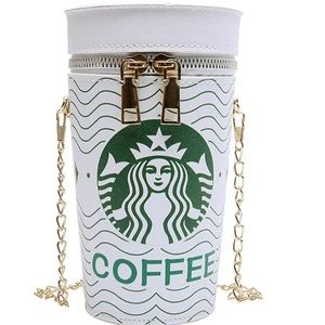 Starbucks Coffee Tumbler shaped Crossbody bag.NWT